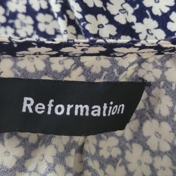 REFORMATION JOSEPHINE DRESS IN QUITO FLORAL PRINT - Picture 10 of 10